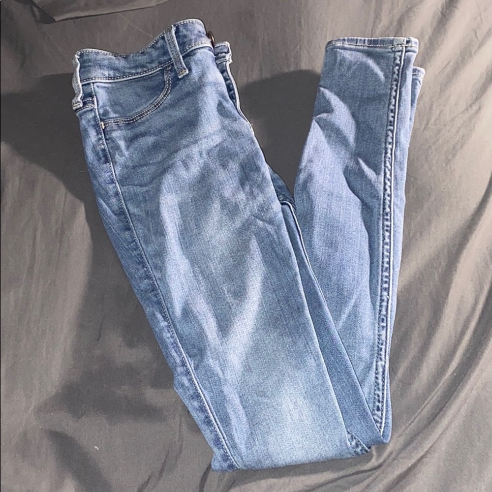 hollister jeans size 0